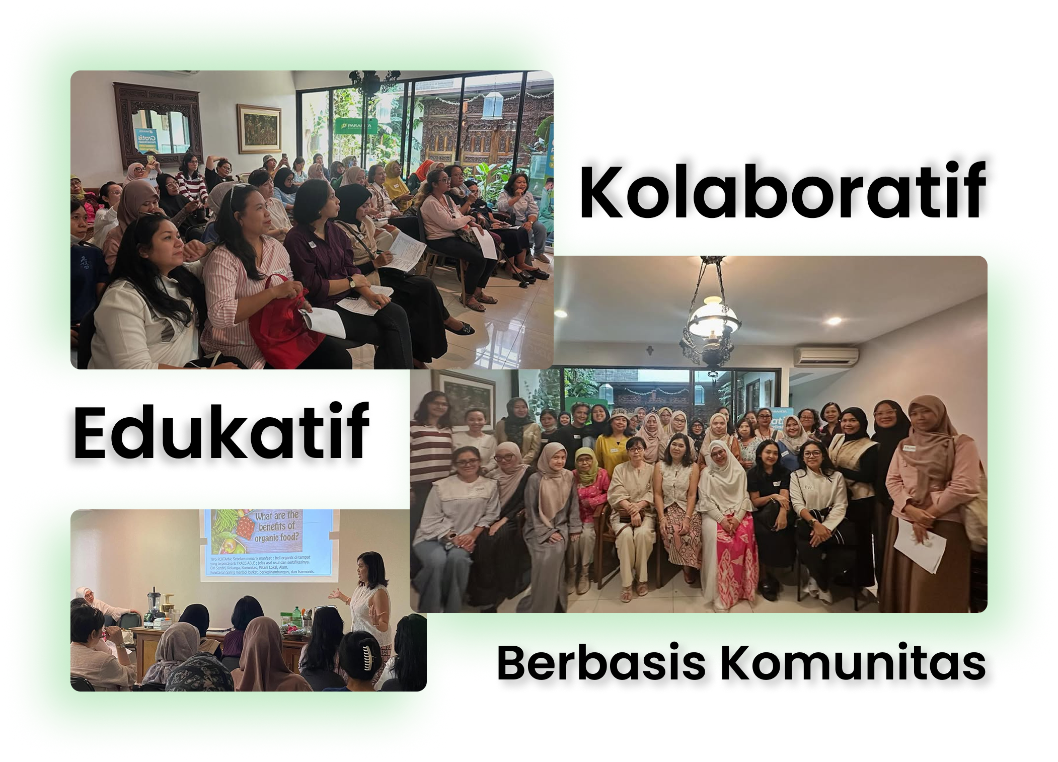 Galeri kegiatan & kelas Organik Klub